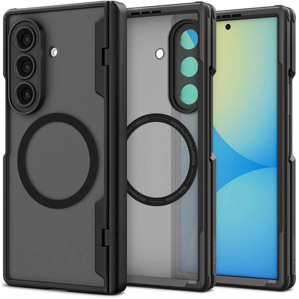 MagSafe Case for Samsung Galaxy Z Fold8 Ultra F976, Spigen, Ultra Hybrid Pro, Matte Black ACS12102