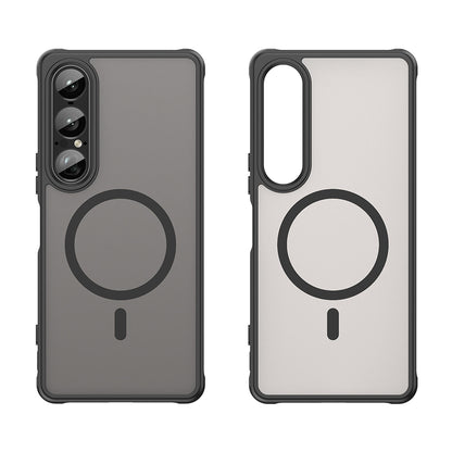 Θήκη MagSafe για Sony Xperia 1 VII, Techsuit, HaloFrost II, Μαύρο