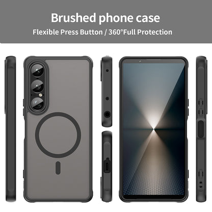 Θήκη MagSafe για Sony Xperia 1 VII, Techsuit, HaloFrost II, Μαύρο