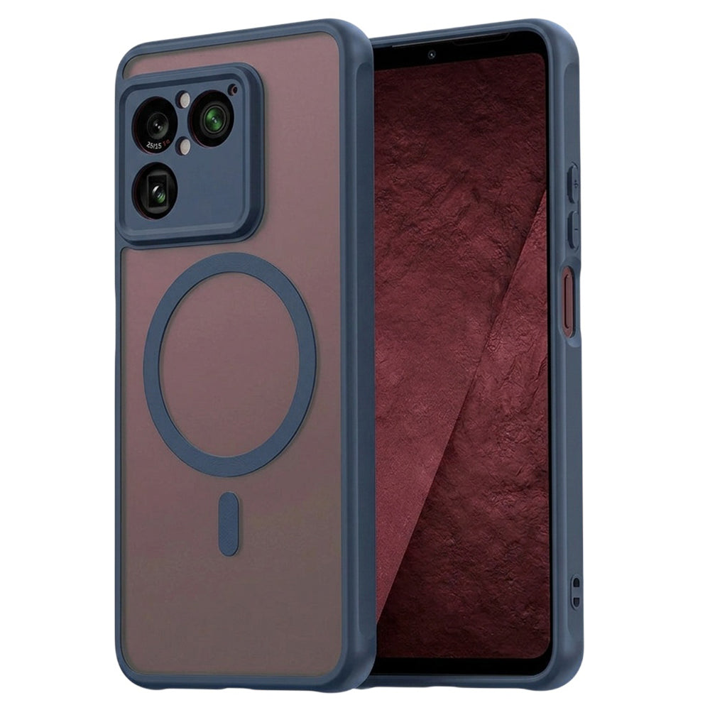 Θήκη MagSafe για Sony Xperia 1 VIII, Techsuit, HaloFrost II, Μπλε Σκούρο