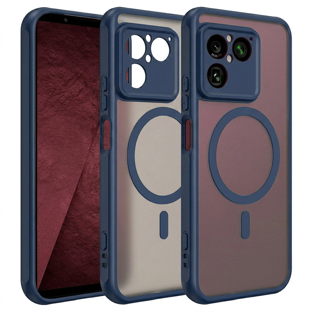 Θήκη MagSafe για Sony Xperia 1 VIII, Techsuit, HaloFrost II, Μπλε Σκούρο