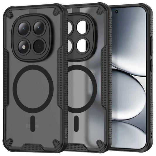 MagSafe Case for Xiaomi Redmi Note 15 Pro 5G, Tech-Protect, Rugged Shield, Black