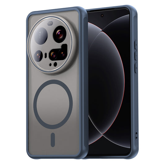 Θήκη MagSafe για Xiaomi 15 Ultra, Techsuit, HaloFrost II, Μπλε Σκούρο