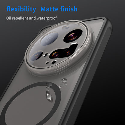 MagSafe Case for Xiaomi 15 Ultra, Techsuit, HaloFrost II, Black