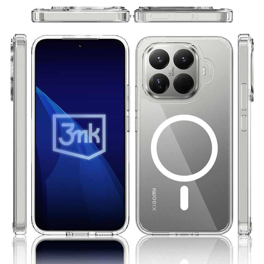 Θήκη MagSafe για Xiaomi 15T Pro, 3MK, Armor MagCase, Διάφανη