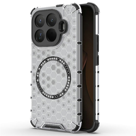 Θήκη MagSafe για Xiaomi 15T Pro, Techsuit, HoneyComb Shield, Λευκή