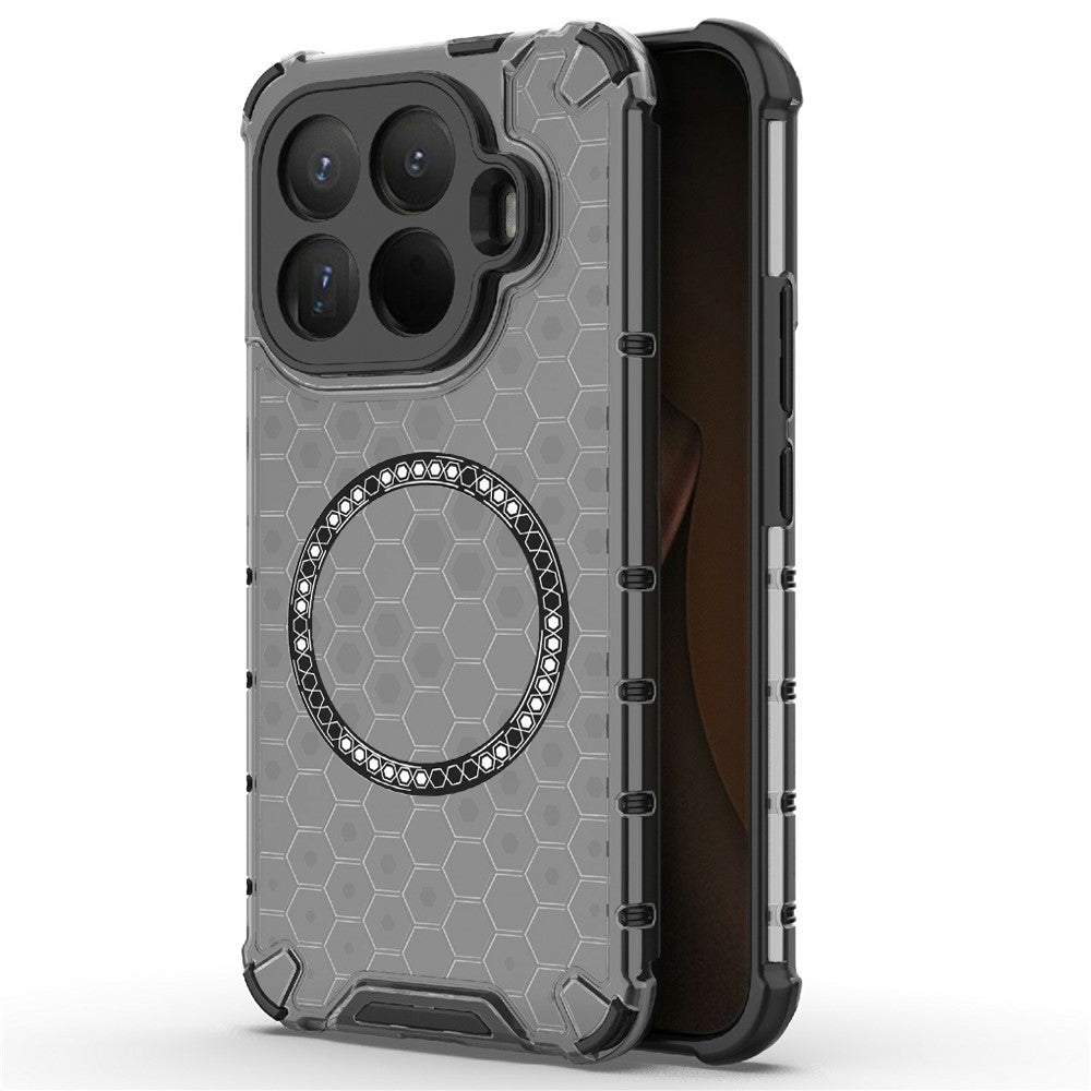 Θήκη MagSafe για Xiaomi 15T Pro, Techsuit, HoneyComb Shield, Μαύρη