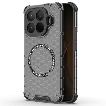 Θήκη MagSafe για Xiaomi 15T Pro, Techsuit, HoneyComb Shield, Μαύρη