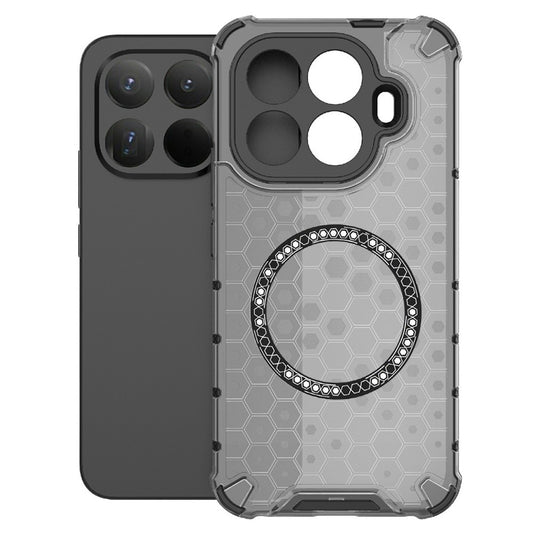 Θήκη MagSafe για Xiaomi 15T Pro, Techsuit, HoneyComb Shield, Μαύρη