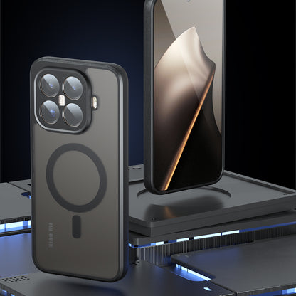 Θήκη MagSafe για Xiaomi 15T Pro, Techsuit, PureFrost, Ματ Μαύρη