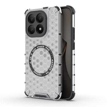 Θήκη MagSafe για Xiaomi 15T, Techsuit, HoneyComb Shield, Λευκή