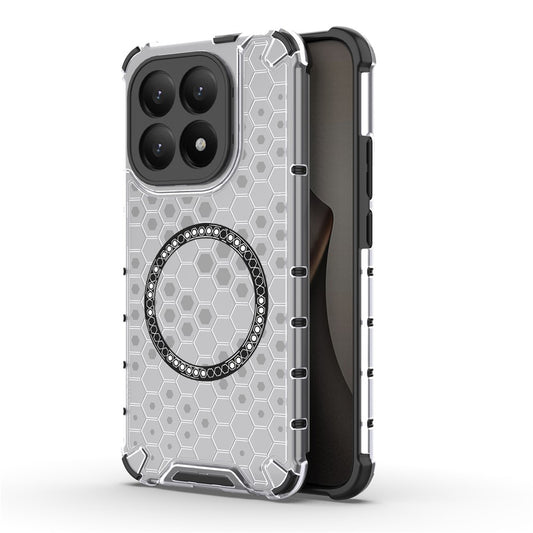 Θήκη MagSafe για Xiaomi 15T, Techsuit, HoneyComb Shield, Λευκή