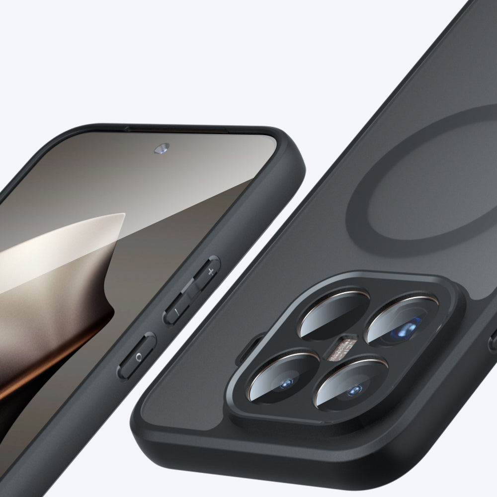 Θήκη MagSafe για Xiaomi 15T, Techsuit, PureFrost, Ματ Μαύρη