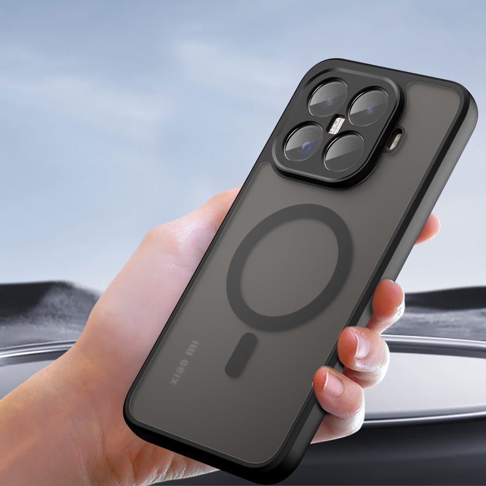 Θήκη MagSafe για Xiaomi 15T, Techsuit, PureFrost, Ματ Μαύρη