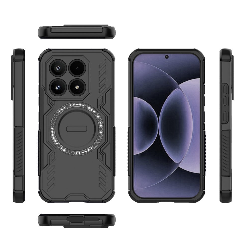 Θήκη MagSafe για Xiaomi 17, Techsuit, ArmorMag, Μαύρη