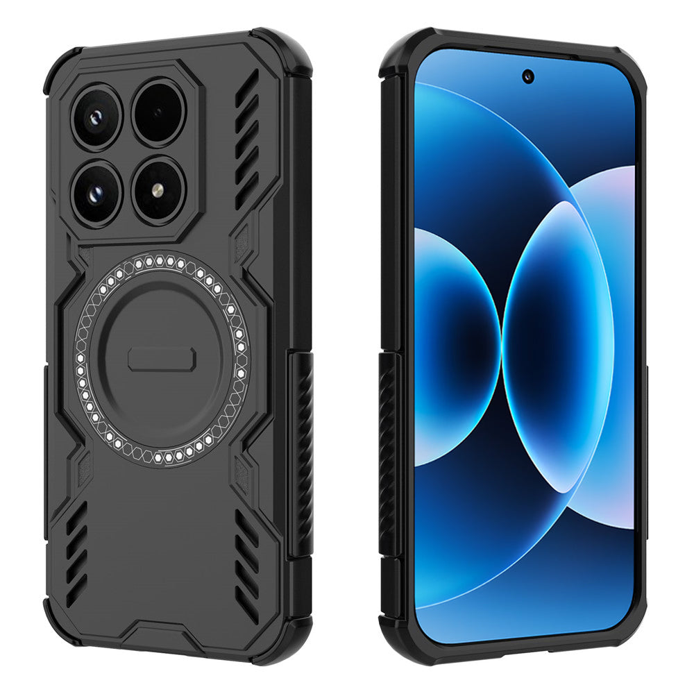 Θήκη MagSafe για Xiaomi 17, Techsuit, ArmorMag, Μαύρη