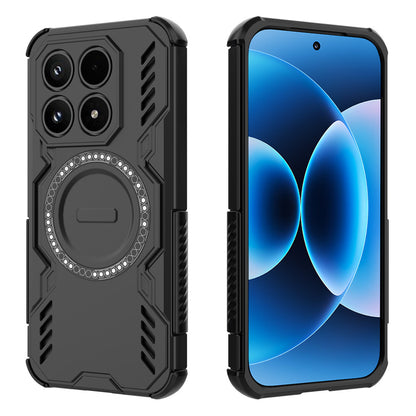 Θήκη MagSafe για Xiaomi 17, Techsuit, ArmorMag, Μαύρη