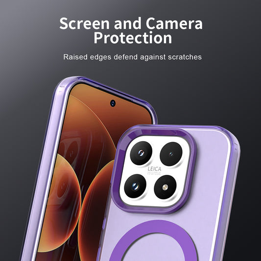 Θήκη MagSafe για Xiaomi 17, Techsuit, CandyCase, Μωβ