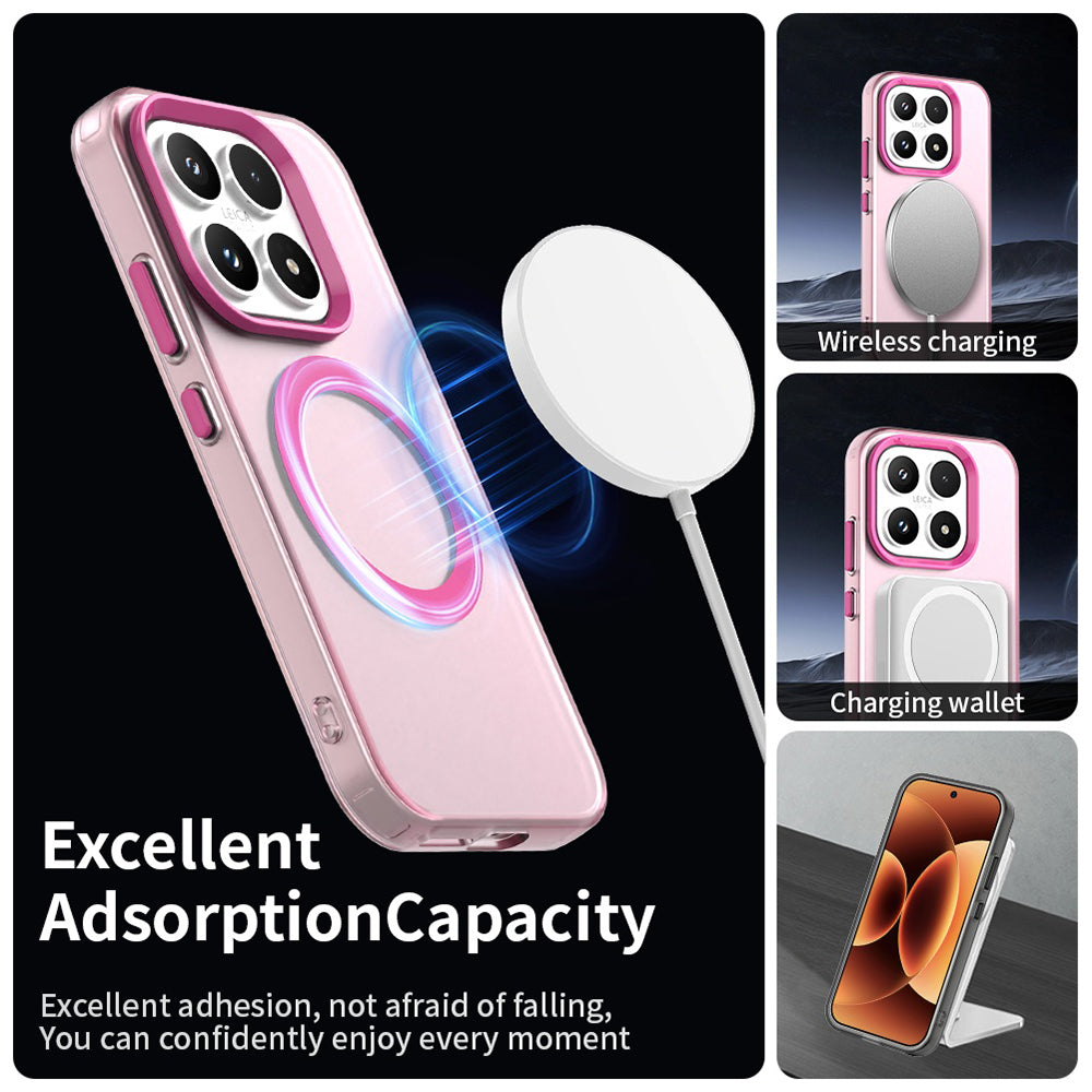 Θήκη MagSafe για Xiaomi 17, Techsuit, CandyCase, Ροζ