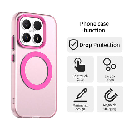 Θήκη MagSafe για Xiaomi 17, Techsuit, CandyCase, Ροζ