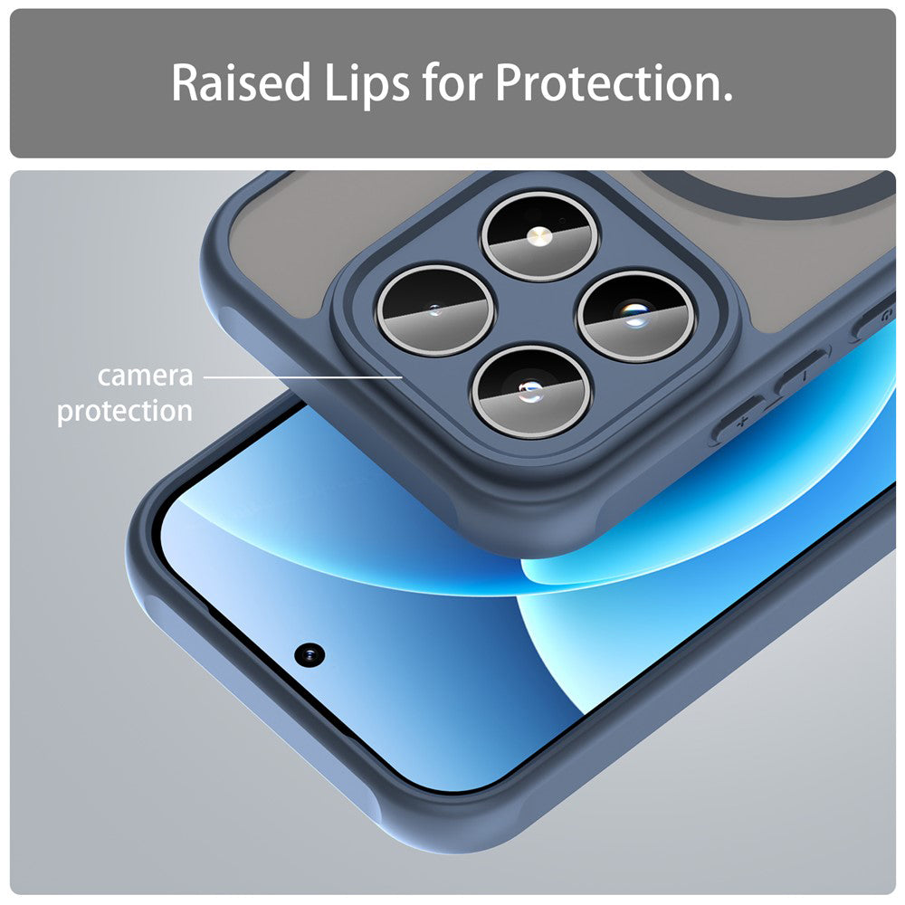 Θήκη MagSafe για Xiaomi 17, Techsuit, HaloFrost II, Μπλε Ναυτικό