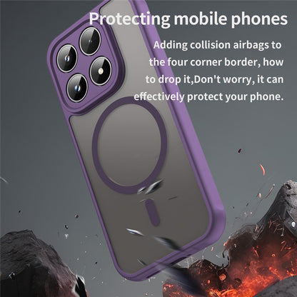 Θήκη MagSafe για Xiaomi 17, Techsuit, HaloFrost II, Μωβ