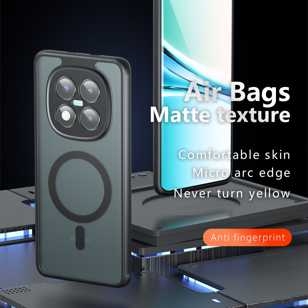 Θήκη MagSafe για Xiaomi 17, Techsuit, PureFrost, Ματ Μαύρη