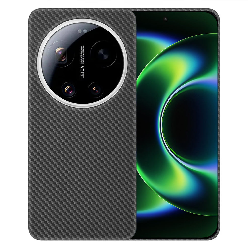 Θήκη MagSafe για Xiaomi 17 Ultra, Techsuit, Αραμιδική Ίνα, Μαύρη