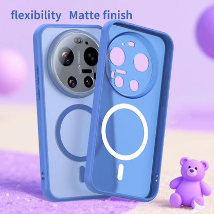 Θήκη MagSafe για Xiaomi 17 Ultra, Techsuit, HaloFrost II, Μπλε