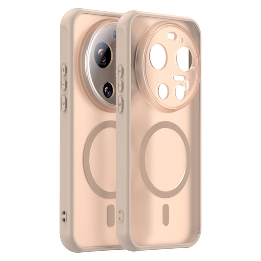 Θήκη MagSafe για Xiaomi 17 Ultra, Techsuit, HaloFrost II, Χρυσή