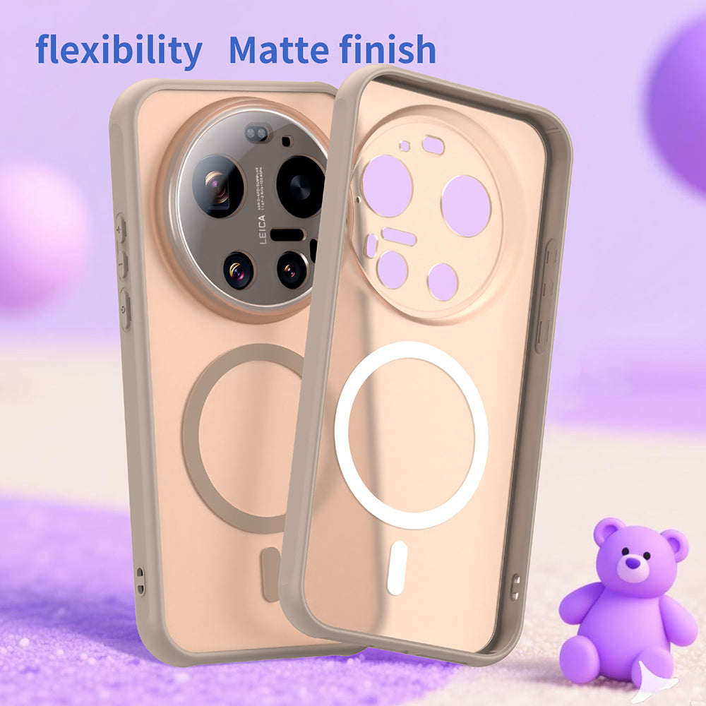 Θήκη MagSafe για Xiaomi 17 Ultra, Techsuit, HaloFrost II, Χρυσή