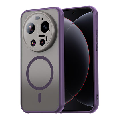 Θήκη MagSafe για Xiaomi 17 Ultra, Techsuit, HaloFrost II, Μωβ