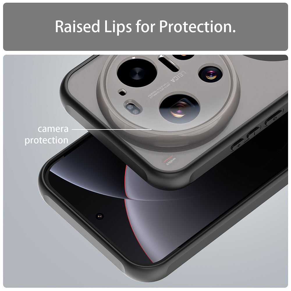 Θήκη MagSafe για Xiaomi 17 Ultra, Techsuit, HaloFrost II, Μαύρη