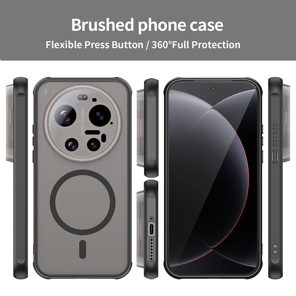 Θήκη MagSafe για Xiaomi 17 Ultra, Techsuit, HaloFrost II, Μαύρη