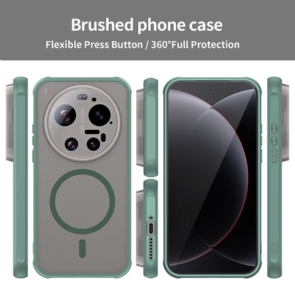Θήκη MagSafe για Xiaomi 17 Ultra, Techsuit, HaloFrost II, Πράσινο