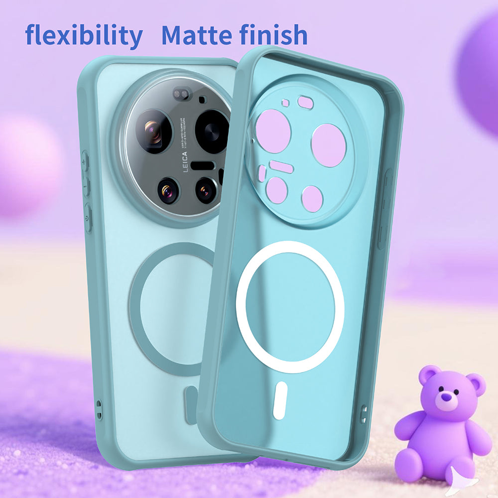 Θήκη MagSafe για Xiaomi 17 Ultra, Techsuit, HaloFrost II, Ανοιχτό Πράσινο