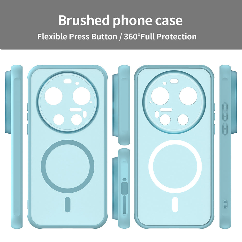 Θήκη MagSafe για Xiaomi 17 Ultra, Techsuit, HaloFrost II, Ανοιχτό Πράσινο