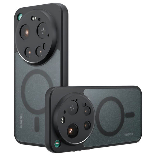 Θήκη MagSafe για Xiaomi 17 Ultra, Techsuit, PureFrost, Ματ Μαύρη