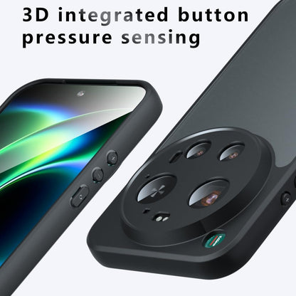 Θήκη MagSafe για Xiaomi 17 Ultra, Techsuit, PureFrost, Ματ Μαύρη