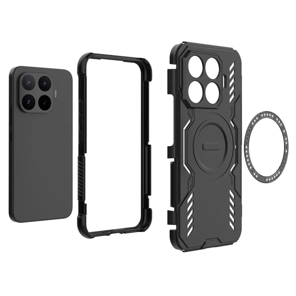 MagSafe Case for Xiaomi 17T Pro, Techsuit, ArmorMag, Black