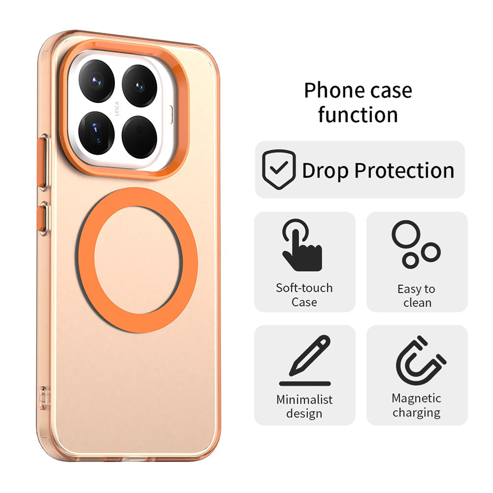 Θήκη MagSafe για Xiaomi 17T Pro, Techsuit, CandyCase, Πορτοκαλί
