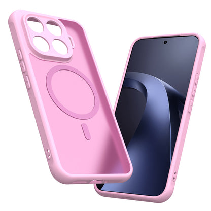 MagSafe Case for Xiaomi 17T Pro, Techsuit, HaloFrost II, Pink