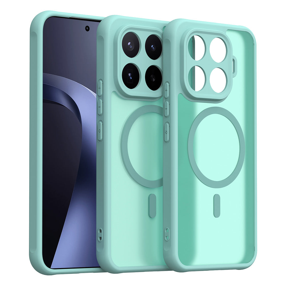Θήκη MagSafe για Xiaomi 17T Pro, Techsuit, HaloFrost II, Ανοιχτό Πράσινο