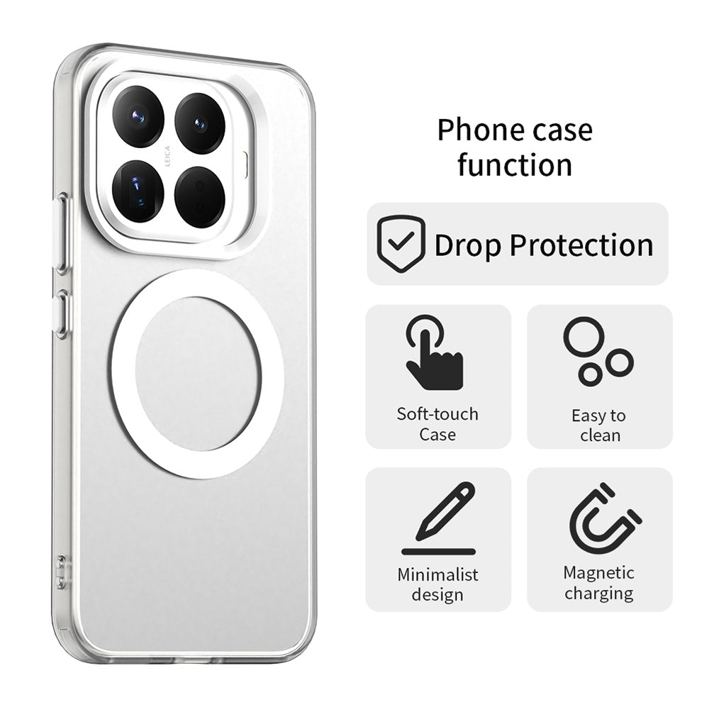 Θήκη MagSafe για Xiaomi 17T, Techsuit, CandyCase, Λευκό