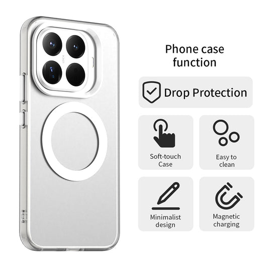 MagSafe Case for Xiaomi 17T, Techsuit, CandyCase, White