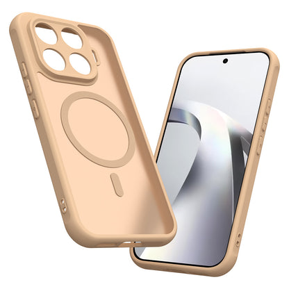 MagSafe Case for Xiaomi 17T, Techsuit, HaloFrost II, Gold