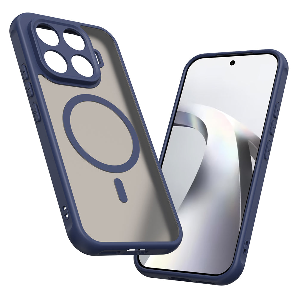 Θήκη MagSafe για Xiaomi 17T, Techsuit, HaloFrost II, Μπλε Σκούρο