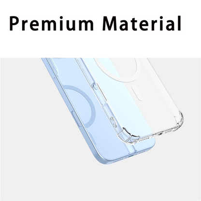 Θήκη MagSafe για Xiaomi 17T, OEM, Ανθεκτική σε Κρούσεις, Διαφανής