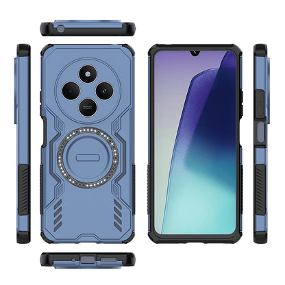 Θήκη MagSafe για Xiaomi Poco C75 / Redmi 14C, Techsuit, ArmorMag, Μπλε