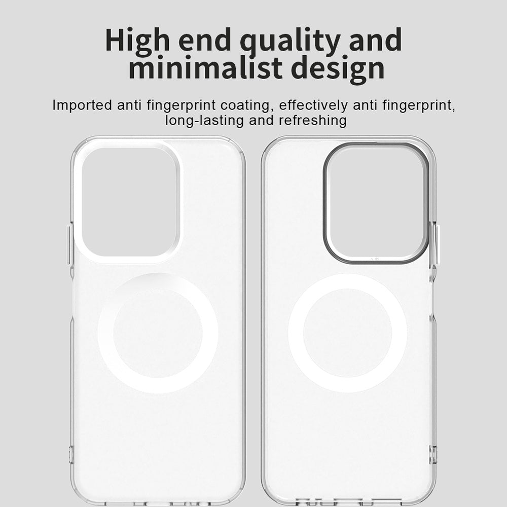 Θήκη MagSafe για Xiaomi Poco C85 4G / Redmi 15C 5G / 15C 4G, Techsuit, CandyCase, Λευκό
